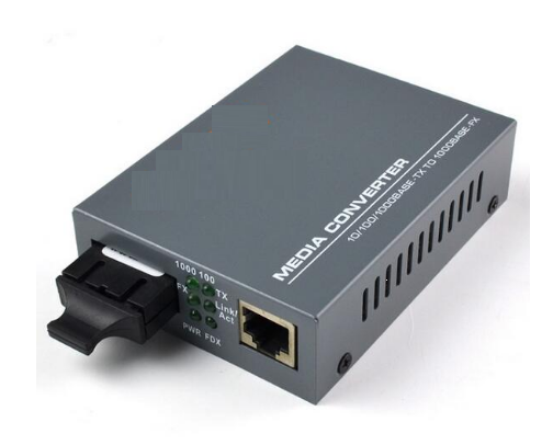 GAOTek 10/100/1000M SM SC Serial Ethernet to Fiber Converter